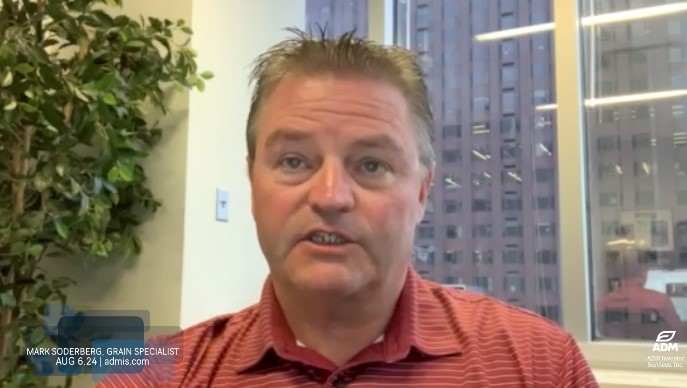 Mark Soderberg, grain market specialist